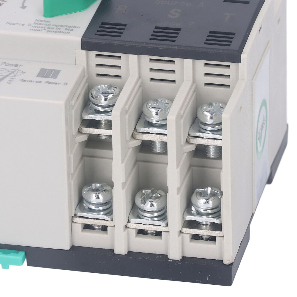 100A Ats 3P Switch Dual Power 220V Ac 7790334430637