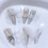 (S) Ribbon Printed Fake Nails - Durable & Comfortable 6