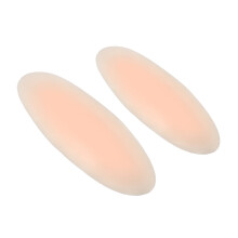 Silikon-Wadenpolster Größe L Selbstklebend 0,5 cm Weiß