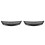 2X Black Mesh ABS Front Hood Grille Grill for   JDM Type R 2001-2003 1