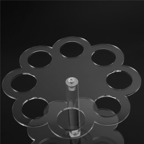4X Detachable 8 Löcher Acryl Eistüte Halter Stehen 1