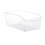Large Clear Plastic Pantry Organizer Bin 32x18x12cm, Multi-Purpose Storage 1
