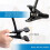 4X Suporte para Webcam Suporte de Pescoço de Ganso com Grampo Flexível de Montagem em Mesa de 25 Polegadas para  Webcam C930E, C930, C920, 3