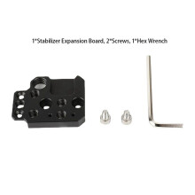 2X pour Ronin RSC2 Stabilisateur RS3 Alliage D'Aluminium Carte D'Extension Portable Installer la Carte D'Extension Du Moniteur