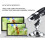 5X 3 In 1 USB Digital Microscope, Endoscopic Camera, Adjustable Magnification with PC Bracket, 1600X 3