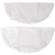 Garment Bags, Transparent Dust Protection,30 Pcs White Shoulder Cover, Shoulder Cover, Collar, Suit Covers