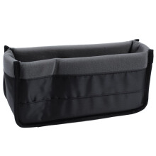 2X Shockproof Dslr Slr Camera Insert Organizer Case Partition Divider Protection Case(Black+Grey)