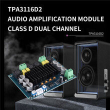 TPA3116D2 Dual-Kanal Stereo Hohe Digital Audio Power VerstäRker Board 2X120W XH-M543