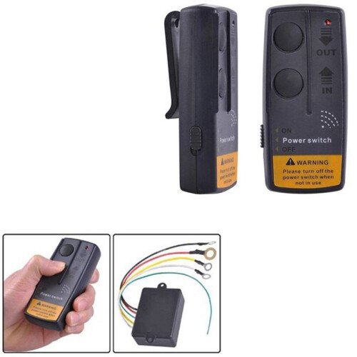 5X 12V Wireless Winch Remote Control Kit Handset for Car ATV SUV UTV Universal 1