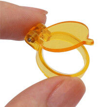 2PCS Yellow Filter for LED  Light Lamp Dental Loupes Useful Lab Illumination Optical Binocular Magnifier Accessories