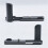 2X Camera L Bracket,Quick Release Plate for  GX9/GX85/GX7II Grip Base Vertical Quick Release L Plate Black 3
