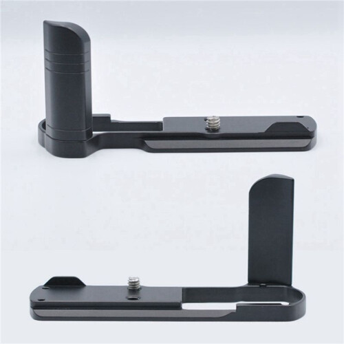 2X Camera L Bracket,Quick Release Plate for  GX9/GX85/GX7II Grip Base Vertical Quick Release L Plate Black 2