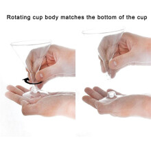 72X Plastic Martini Glasses, Clear Wine Glasses Reusable Party Cups Dessert Cups for Cocktail Champagne Flutes Dessert