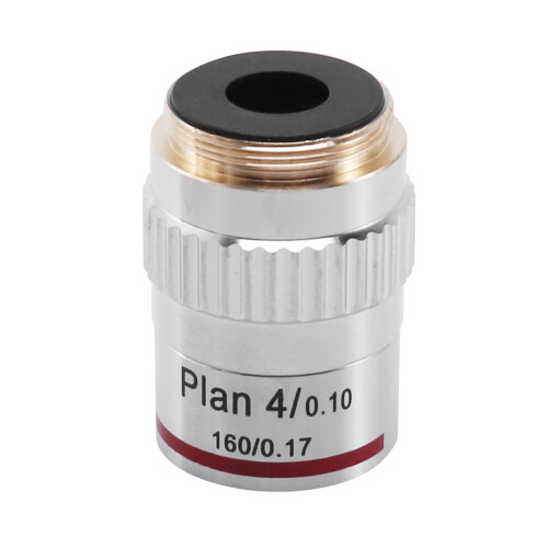 2X Microscope Plan Achromatic Objective Lens 4X Biological Metallurgical Microscope Objectives 1