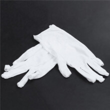 10X White Cotton Gloves Anti-Static Gloves Protective Gloves for Housework Workers