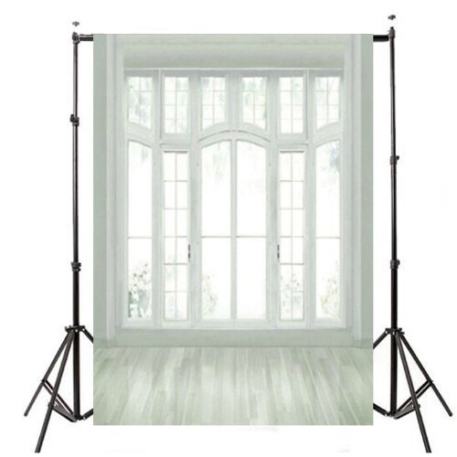 3x5FT European Window Floor White Art Photography Backdrop Studio Background 1