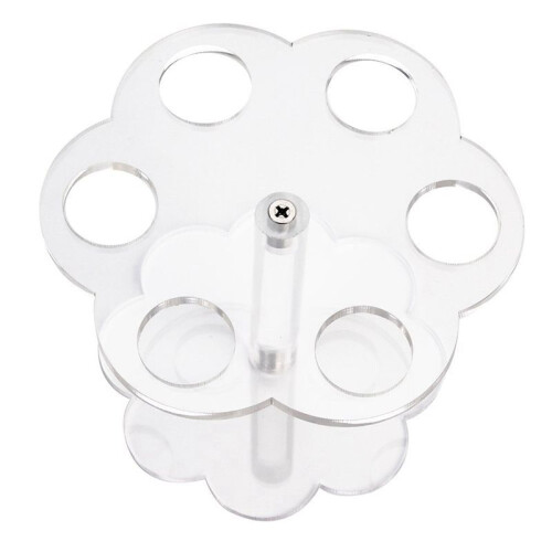 10 StüCke 6 LöCher Acryl EistüTe StäNder Halter Transparent 2