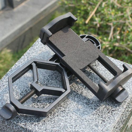 2X Universal Cell Phone Adjustable Adapter Mount Microscope Spotting Scope Telescope Clip Bracket Mobile Phone Holder