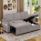 Joolihome 3-in-1 Corduroy Convertible Pull Out Sofa Bed, USB 1