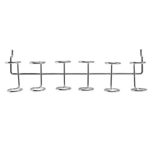 4 Pcs Screwdriver Holder Pegboard Multi-Tool Holder Accessory Pegboard Accessories Multi-Ring Tool Holder for Pegboard 2