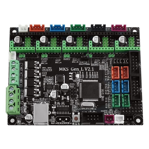 2X 3D Printer Motherboard MKS GEN-L V2.1 Control Board Motherboard Compatible with Open Source Marlin 2