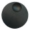 2X Matte Universal Convenient 32x13mm 6mm Hole Black Solid Aluminum Solid Volume Potentiometer Control Knob 2