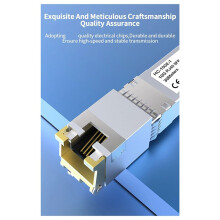 5X 10G SFP+ Module 10GbE Copper SFP Modules Optical Port Turn to RJ45 Ethernet Port Gigabit 1000M Transceiver Module
