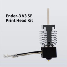 2X voor 3 V3 SE Hotend Kit 260 Hoge Temperatuur Hotend Vervangende 0,4mm Nozzle voor 3 V3 SE 3D Printer