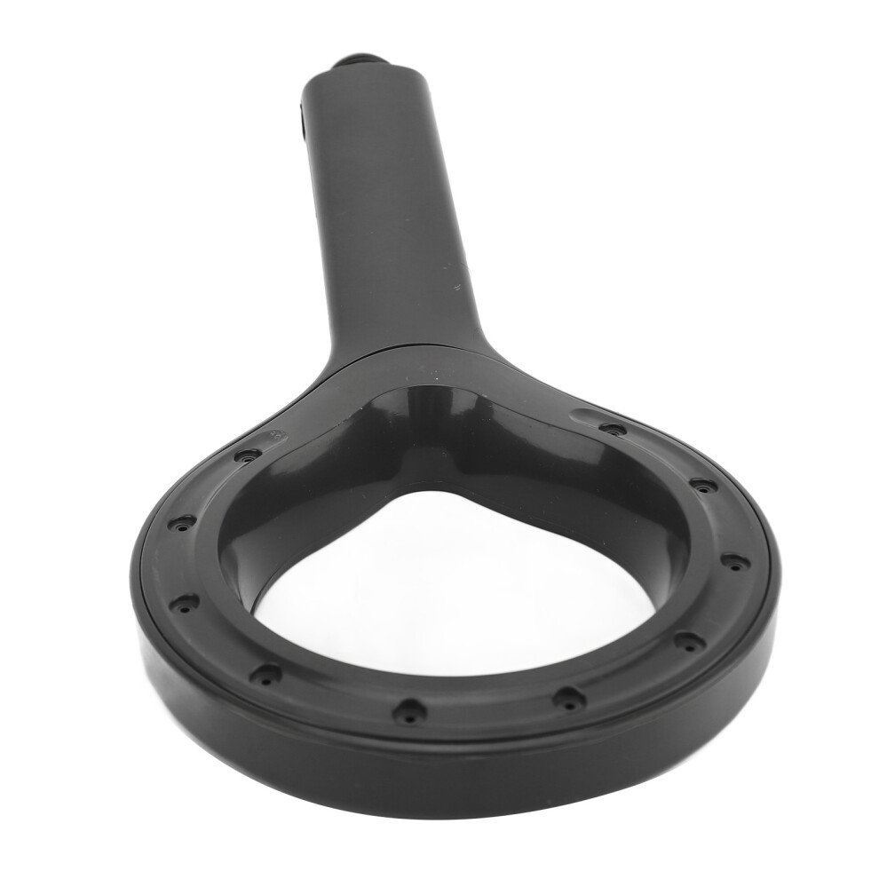 High Pressure Abs Handheld Showerhead 245X120mm Black Bathroom Sprayer 4611385832665