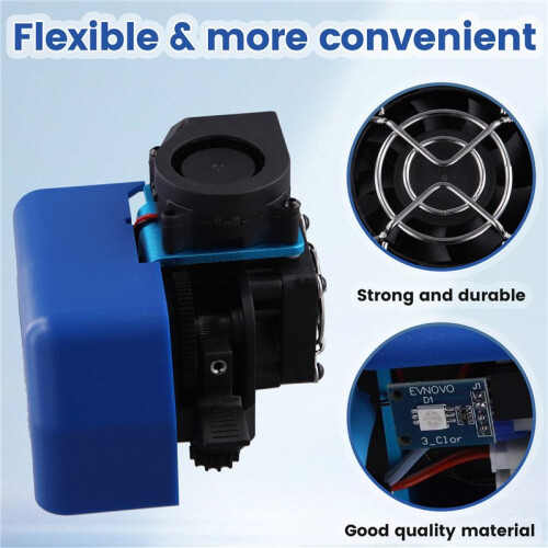 For Artillery 3D Printer Extruder for Genius High Temperature Single Jet Component Extruder Silent, Easy Install 2