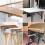 Adjustable Triangle Folding Angle Bracket 10'' Heavy Duty Support Wall Mounted for Bench Table Shelf Furniture Hardware 6