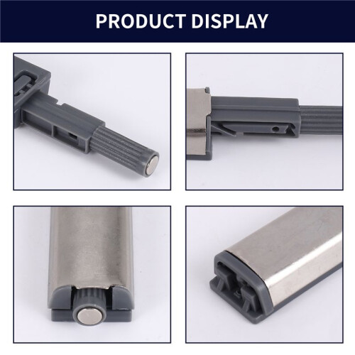 Push Latches for Cabinets 6 Pack Push to Open Cabinet Hardware Push Press  Kitchen Door Push Release 1