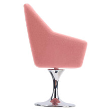 1:12Mini Fauteuil de Maison de PoupéE, Fauteuil de Flocage Miniature de Maison de PoupéE pour Accessoire de DéCoration de Maison de PoupéE Rouge