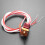 2X 3D Printer Extruder Assembled Mk8 Hot End Kit for  3 /  3 Pro with Aluminum Heating Block 7