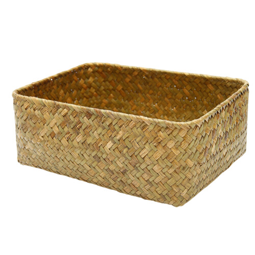 (L) Handwoven Large Fruit Basket - Kitchen Gift 1