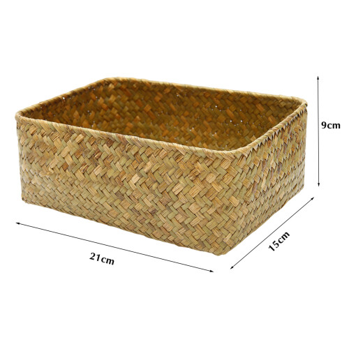 (L) Handwoven Large Fruit Basket - Kitchen Gift 2