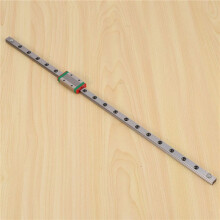 6 Stück 9 mm Linearführung Miniaturschiene MGN9 400 mm Linearschiene und 6 Stück MGN9H Miniaturschienenschieber