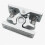 4Pcs Spring Loaded Door Easy Lock Stop Catch Release Clamp Double Roller Catch (Mp-3) 2