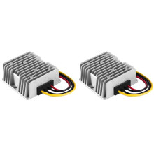 2X 12 / 24V Zu 48V 5A 240W Spannungswandler Regler / Boost-Transformator Wasserdicht