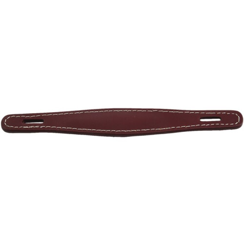 2X Pure Vintage Amplifier Handle - Brown, Stitched Leather 1