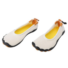 Wasserschuhe 41 Weiß Schnell trocknend Rutschfest Atmungsaktiv Gummi Nylon Strand-Sneaker