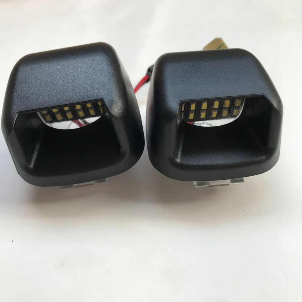 Suitable Compatible With Nissan Navara D40 Navara Frontier Titan Dual Color License Plate Light 6485316605653