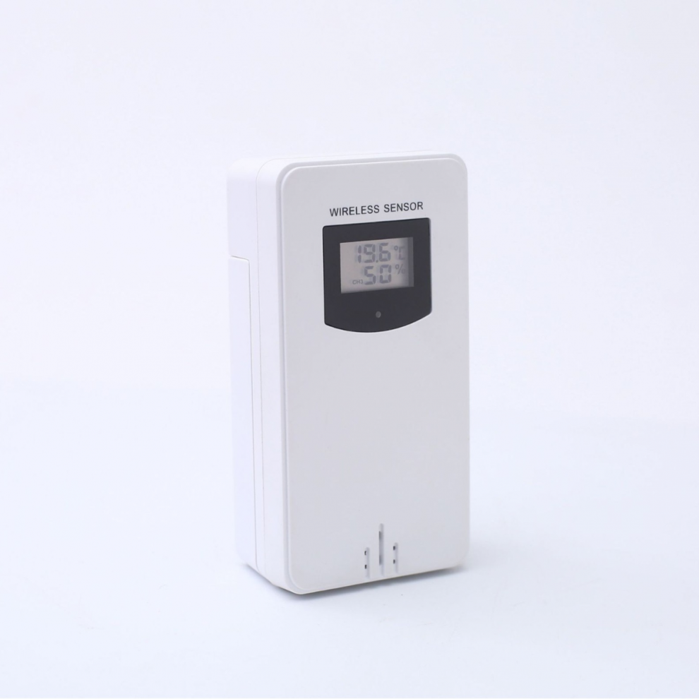 Weather Station External Sensor, 433.92Mhz Wireless Probe, Wall And Desktop Mounting 6485316606599