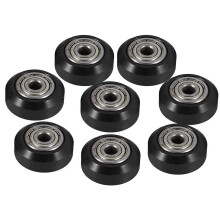 120 Teile / Los POM Kunststoff Rad Scheiben Kugel Lager 625ZZ 3D Drucker Teile Runde Zwischen Rad Perlin Teil V 3D Drucker Zubehör