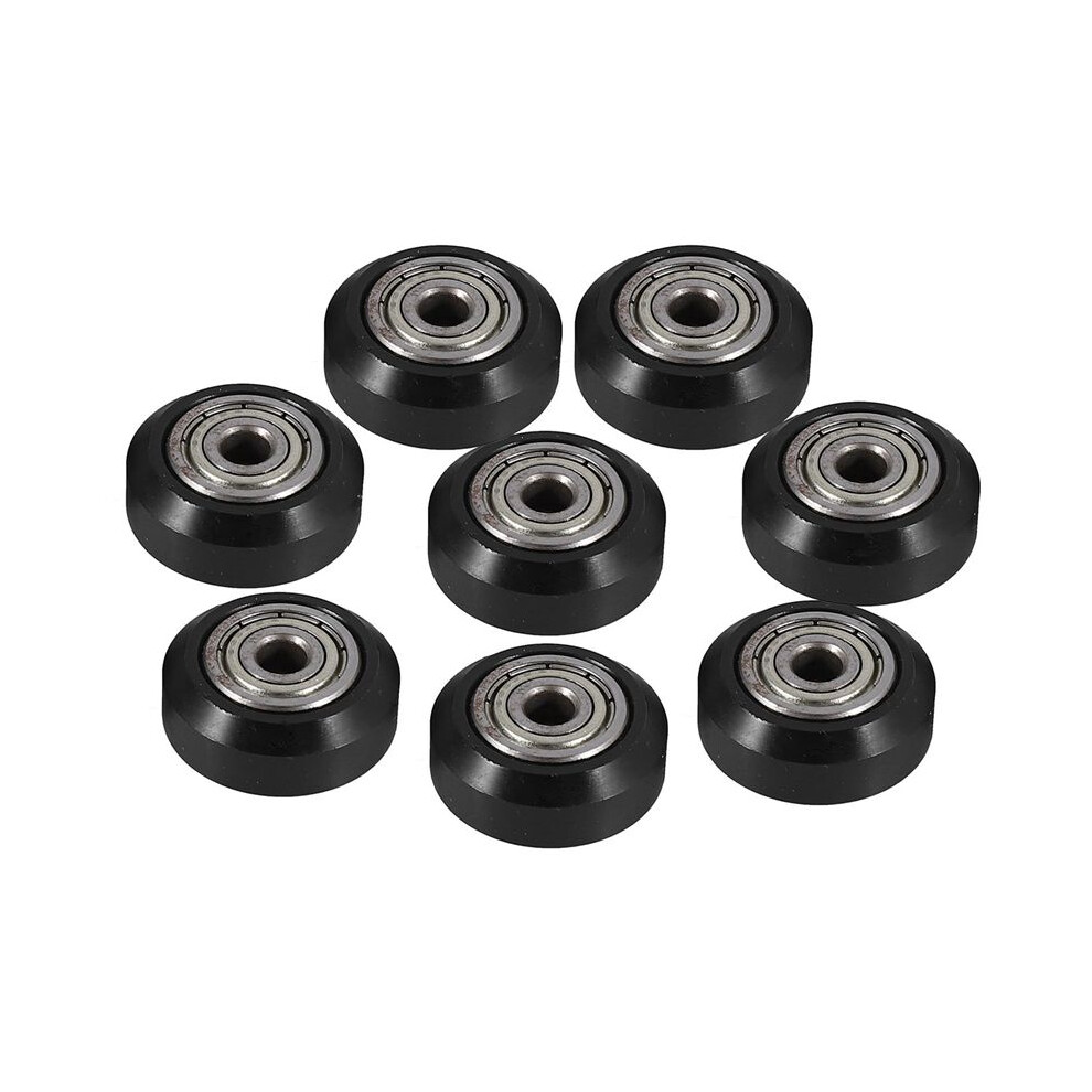 120Pcs/Slot Pom Plastic Wheel Pulleys Bearings 625Zz 3D Printer Parts Round Idler Gear Perlin Part 6032533828053