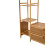 Living And Home Multi-functional Wooden Coat Rack with Storage Drawers 5