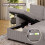 Joolihome U-Shaped Sleeper Sectional Couch Bed Sofa Bed 4