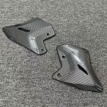 Carbon Fiber Motorcycle Accessories Rear Pedal Wing Board Rear Guard Board for 650/Z650 2017-2024+