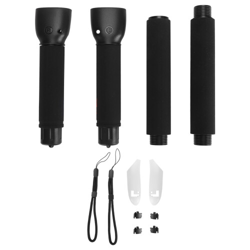 Schwarzer 3-in-1 VR-Spiel-Controller für Meta 3, Bequemer Griff 1