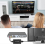 Convertitore da RCA a HDMI, adattatore composito a HDMI supporta 1080p PAL/NTSC 3